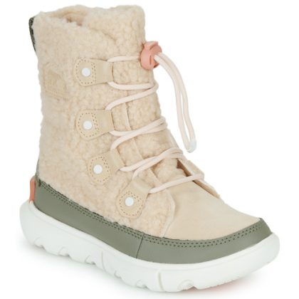 Scarpe da neve bambini ragazza Sorel  YOUTH SOREL EXPLORER COZY  Marrone Sorel 194895797289